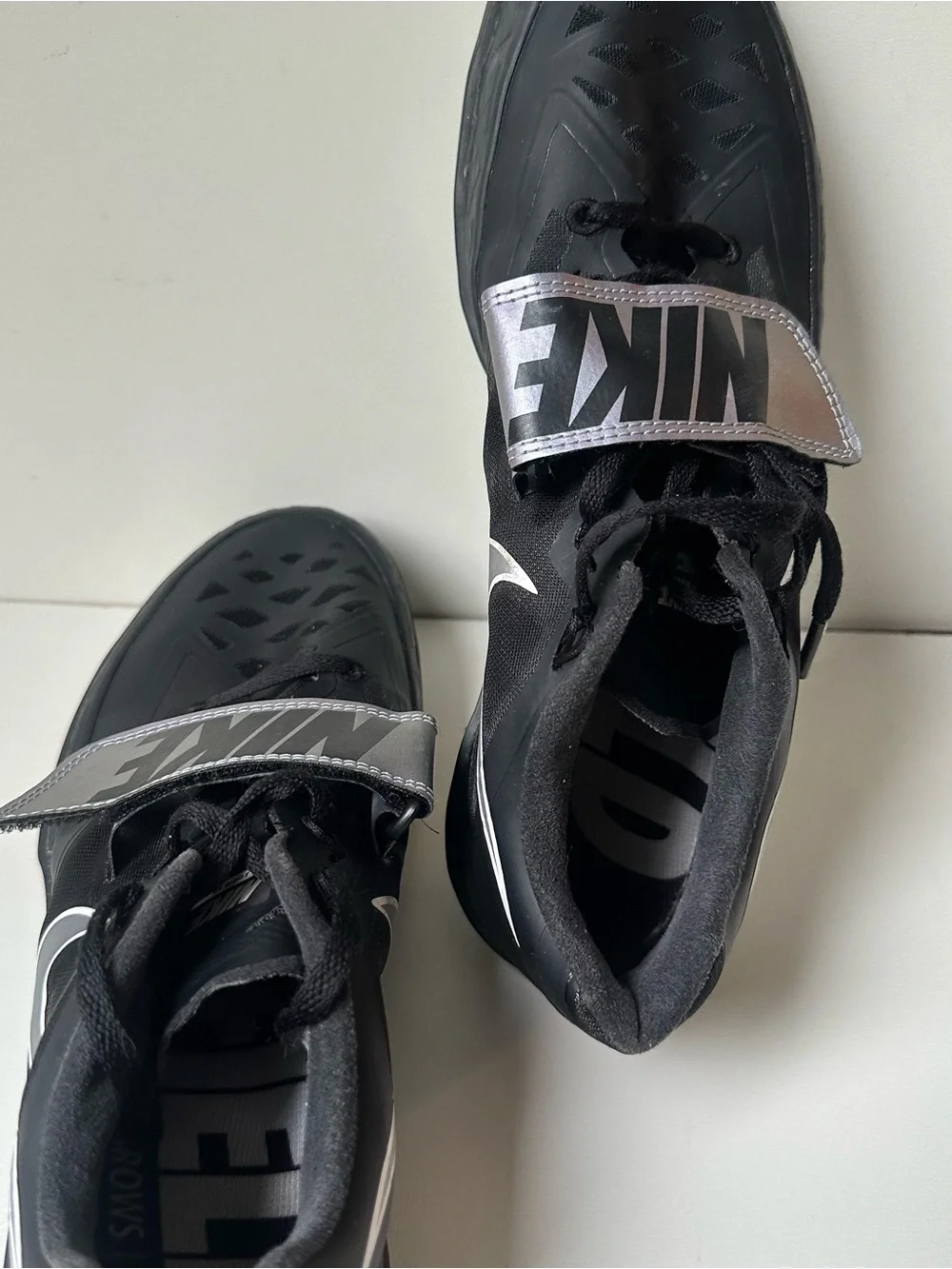 Nike Zoom SD 4 Track & Field Throwing Shoes Black Silver Men's Size 9